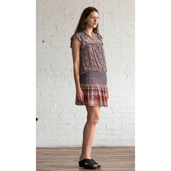 ULLA JOHNSON 4 Simone drop waist silk mini dress - Picture 8 of 9